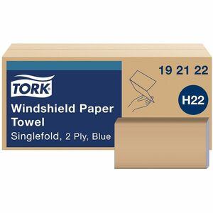 TORK+Windshield+Paper+Towel%2C+Folded+-+2+Ply+-+9.25%26quot%3B+Width+x+10.25%26quot%3B+Length+-+Blue