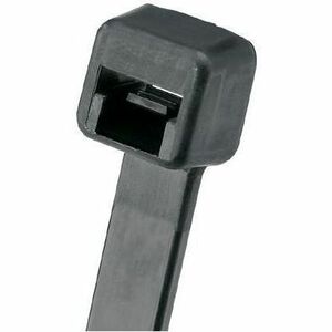 Panduit Pan-Ty PLT4H-TL0/147 Cable Tie, Flexible, Black, UV PA6.6, 14.5"L, 120lb, PK250