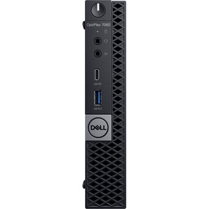 Dell OptiPlex 7000 7060 Desktop Computer - Intel Core i7 (8th Gen) i7 - 8700T 2.40 GHz - 8 GB DDR4 SDRAM - 256GB SSD - Windows 10 Pro 64 - bit (English/French/Spanish) - Micro PC - 3 Year ProSupport