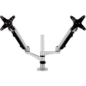 ViewSonic Spring-Loaded Dual Monitor Mounting Arm for Two Monitors up to 27" Each - 2 Display(s) Supported - 27" Screen Support - 14 kg Load Capacity - 75 x 75, 100 x 100 - VESA Mount Compatible