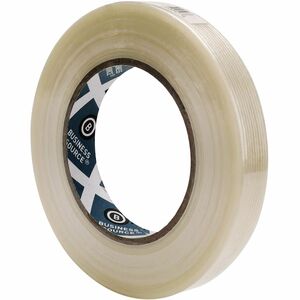 Business+Source+Filament+Tape+-+60+yd+Length+x+0.75%26quot%3B+Width+-+3%26quot%3B+Core+-+White+-+Fiberglass+Filament+-+For+Reinforcing+-+1+Roll