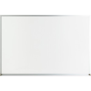 Lorell+Economy+Dry-erase+Board+-+24%26quot%3B+%282+ft%29+Width+x+18%26quot%3B+%281.5+ft%29+Height+-+White+Melamine+Surface+-+White+Aluminum+Frame+-+Rectangle+-+1+Each