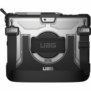 Urban Armor Gear Plasma Carrying Case for 10.5" Microsoft Surface Go, Surface Go 2, Surface Go 3 Tablet, Keyboard, Stylus - Ice, Translucent