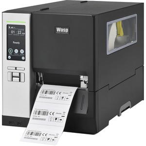 Wasp WPL614 Industrial Direct Thermal/Thermal Transfer Printer - Monochrome - Label Print - Ethernet - USB - Serial