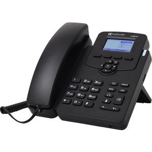 AudioCodes 405HD IP Phone - Corded - Corded - Black - 2 x Total Line - VoIP - 2 x Network 
