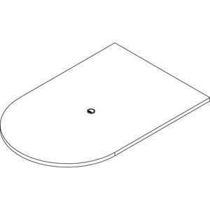 Lorell+Prominence+2.0+Half-Racetrack+Conference+Tabletop+-+For+-+Table+TopMahogany+Racetrack%2C+Laminated+Top+x+72%26quot%3B+Table+Top+Width+x+48%26quot%3B+Table+Top+Depth+x+1.50%26quot%3B+Table+Top+Thickness+-+Assembly+Required+-+Particleboard+Top+Material+-+1+Each