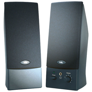 Cyber Acoustics CA-2016WB 2.0 Speaker System - Black - USB