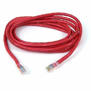 Belkin Cat5e Patch Cable - RJ-45 Male - RJ-45 Male - 30ft - Red