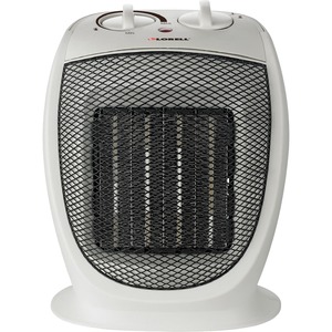 Lorell+Ceramic+Heater+-+Ceramic+-+2+x+Heat+Settings+-+Portable+-+White