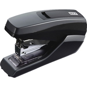 MAX+HD-55FL+Half-strip+Stapler+-+Staples+Upto+35+Sheet+of+80g%2Fm%26%23178%3B+Paper+-+Holds+Upto+100+Staple+-+Half+Strip+-+Staple+Size%3A++-+24%2F0.24%26quot%3B+%2C+-+26%2F0.24%26quot%3B+-+1.34%26quot%3B+Throat+Depth+-+1+Each+-+Gray%2C+Black