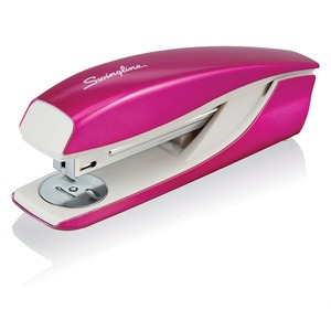 Swingline+NeXXt+Series+WOW+Desktop+Stapler+-+40+Sheets+Capacity+-+1+Each+-+Pink