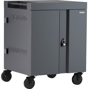 Bretford CUBE Cart - 2 Shelf - Push Handle Handle - 4 Casters - Steel-Polypropylene - 30i