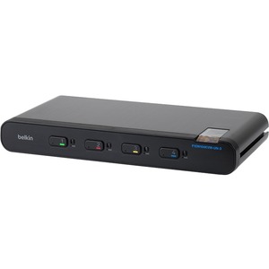 Belkin Universal Secure KVM Switch, 4 Port, Single Head