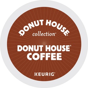 Donut House Collection® K-Cup Donut House Coffee - Compatible with Keurig Brewer - Light/Medium - 4 / Carton