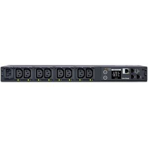 CyberPower PDU41004 8-Outlet PDU - Switched - IEC 60320 C14 - 8 x IEC 60320 C13 - 120 V AC, 230 V AC - Network (RJ-45) - 1U - Horizontal/Vertical - Rack-mountable