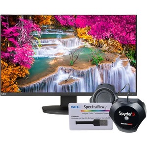 NEC Display MultiSync EA271U-BK-SV 27" Class 4K UHD LCD Monitor - 16:9