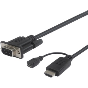 Cable De Video Vga A Hdmi 1 Mt Monitor