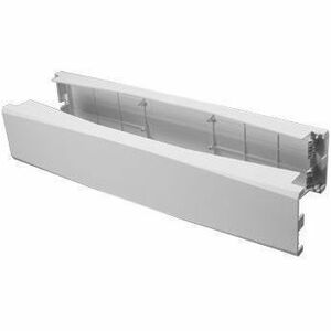 Ortronics Tool-Less Snap-In Filler Panels - 1 RU, 19 in Wide, White - 10 pcs