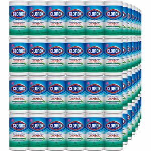 Clorox+Disinfecting+Wipes%2C+Bleach-Free+Cleaning+Wipes+-+For+Multipurpose+-+Fresh+Scent+-+75+%2F+Canister+-+480+%2F+Pallet+-+Bleach-free%2C+Pre-moistened%2C+Phosphorous-free%2C+Easy+Tear%2C+Easy+to+Use%2C+Antibacterial+-+White