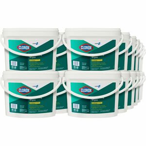 CloroxPro%26trade%3B+Disinfecting+Wipes+-+Ready-To-Use+-+Fresh+Scent+-+700+%2F+Bucket+-+24+%2F+Bundle+-+Pre-moistened%2C+Anti-bacterial%2C+Textured+-+White