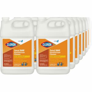 CloroxPro+Total+360+Disinfectant+Cleaner+-+128+fl+oz+%284+quart%29+-+72+%2F+Bundle+-+Translucent