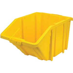 KLETON Jumbo Plastic Container, Yellow