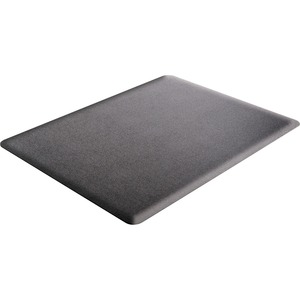 Deflecto+Ergonomic+Sit-Stand+Chair+Mat+for+Multi-surface+-+Hard+Floor%2C+Carpet+-+48%26quot%3B+Length+x+36%26quot%3B+Width+x+0.375%26quot%3B+Thickness+-+Rectangular+-+Foam+-+Black+-+1Each