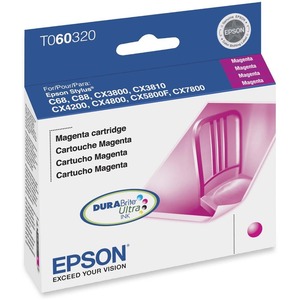 Epson Original Ink Cartridge - Inkjet - 400 Pages - Magenta - 1 Each
