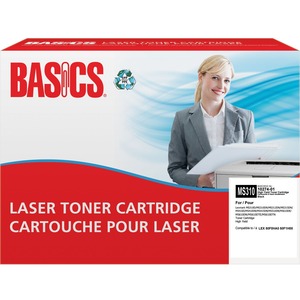 Basics® Remanufactured Laser Cartridge (Lexmark® 50F1H00 & 50F04AO) Black