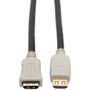 Tripp Lite by Eaton High-Speed HDMI Extension Cable (M/F) - 4K 60 Hz HDR 4:4:4 Gripping Connector 20 ft.