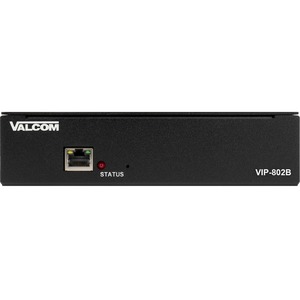 Valcom IP Gateway Audio Port-Network - Dual Port - Wall Mountable-Tabletop for VoIP Phone 