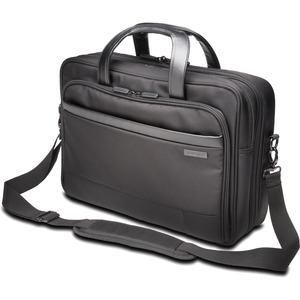 Kensington Contour 2.0 Carrying Case (Briefcase) for 15.6" Notebook - Drop Resistant, Puncture Resistant, Water Resistant - 1680D Ballistic Polyester Body - Checkpoint Friendly - Handle, Trolley Strap