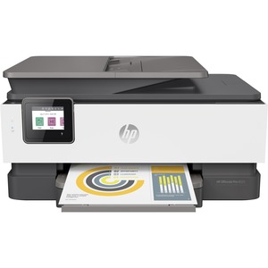 HP Officejet Pro 8025 Inkjet Multifunction Printer-Color-Copier/Fax/Scanner-4800x1200 dpi Print-Automatic Duplex Print-20000 Pages-225 sheets Input-Color Flatbed Scanner-1200 dpi Optical Scan-Color Fax-Wireless LAN-Apple AirPrint-Mopria-HP ePrint