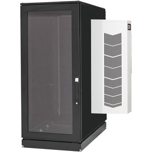 Black Box ClimateCab A/C Cabinet - 24U-6000 BTU-M6 Square Holes-230V - For Server-LAN Swit