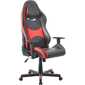 BTI Ultra Gaming Chair - Foam, PU Leather, Steel, Plastic - Black, Red