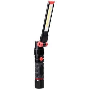 Dorcy+Ultra+HD+Series+Foldable+Flashlight+-+LED+-+500+lm+Lumen+-+3+x+AAA+-+Battery+-+Impact+Resistant%2C+Water+Resistant+-+Black%2C+Red+-+1+Each