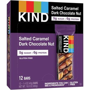 KIND+Salted+Caramel+Dark+Chocolate+Nut+Bars+-+Gluten-free%2C+Trans+Fat+Free%2C+Sulfur+dioxide-free%2C+Low+Sodium%2C+No+Artificial+Flavor%2C+Low+Glycemic+-+Salted+Caramel+Dark+Chocolate+Nut+-+1.40+oz+-+12+%2F+Box