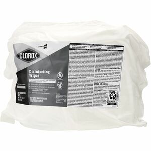 CloroxPro%26trade%3B+Disinfecting+Wipes+-+For+Multipurpose+-+Fresh+Scent+-+7%26quot%3B+Length+x+7%26quot%3B+Width+-+Bleach-free%2C+Pre-moistened%2C+Antibacterial+-+White+-+700%2FBag+-+1+Each