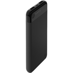 Belkin BOOST&uarr;CHARGE Power Bank 10K with Lightning Connector - For iPhone-iPad - Lithi