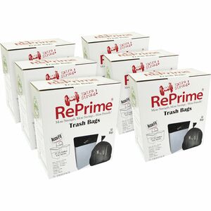 Heritage+Accufit+RePrime+Trash+Bags+-+23+gal+Capacity+-+28%26quot%3B+Width+x+45%26quot%3B+Length+-+0.90+mil+%2823+Micron%29+Thickness+-+Low+Density+-+Black+-+Linear+Low-Density+Polyethylene+%28LLDPE%29+-+6%2FCarton+-+50+Per+Box+-+Waste+Disposal%2C+Garbage