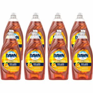 Dawn+Ultra+Antibacterial+Dish+Soap+-+28+fl+oz+%280.9+quart%29+-+Citrus+Scent+-+8+%2F+Carton+-+Antibacterial%2C+Residue-free%2C+Streak-free+-+Orange