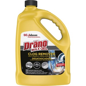 Drano+Max+Gel+Clog+Remover+-+Ready-To-Use+-+128+oz+%288+lb%29+-+Corrosion+Resistant+-+Clear+-+1+Each