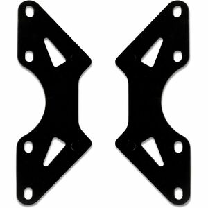 Amer Mounts AMRV201 Mounting Adapter for TV, Monitor, Desk Mount, Wall Mount - Powder Coated Black - 200 x 200, 200 x 100, 100 x 100 - VESA Mount Compatible