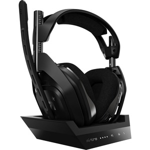 Astro A50 Wireless Headset with Lithium-Ion Battery - Stereo - Wireless - 30 ft - 20 Hz - 
