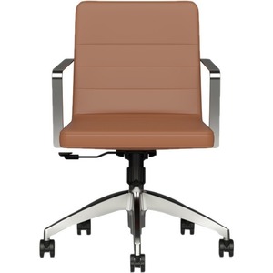 9 to 5 Seating Diddy 2450 Executive Chair - Saddle Foam Seat - Saddle Foam Back - 5-star Base - 1 Each