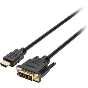 Kensington HDMI (M) to DVI-D (M) Passive Bi-Directional Cable, 6ft