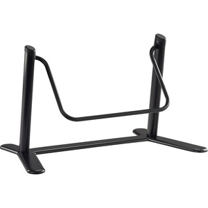 Safco Dynamic Footrest with Swing Bar - Black - Steel