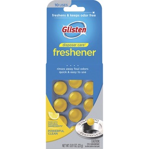 Glisten+Disposer+Care+Freshener+-+Tablet+-+0.81+oz+-+10+%2F+Pack