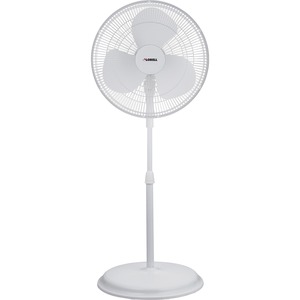 Lorell+Pedestal+Fan+-+16%26quot%3B+Diameter+-+3+Speed+-+Oscillating%2C+Tilt+Adjustment+-+47.3%26quot%3B+Height+x+17.8%26quot%3B+Width+x+17.8%26quot%3B+Depth+-+Plastic+-+White