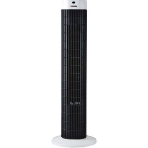 Lorell+Tower+Fan+-+30%26quot%3B+Diameter+-+3+Speed+-+Sleep+Mode%2C+Breeze+Mode%2C+Oscillating%2C+Timer+-+30.2%26quot%3B+Height+x+9.5%26quot%3B+Width+x+9.5%26quot%3B+Depth+-+Plastic+-+Black%2C+Silver